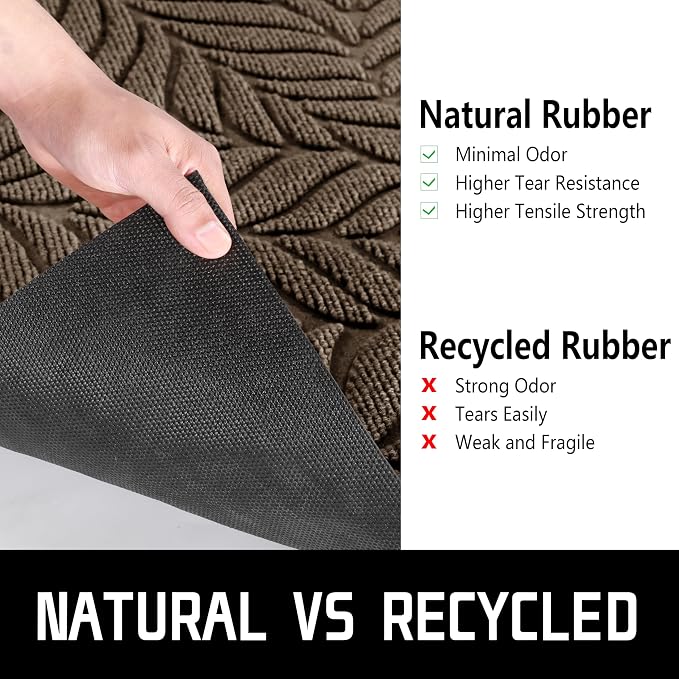 Yimobra 47x32 Large Door Mat Outdoor Indoor, All-Season Waterproof Door Mat - Image 7