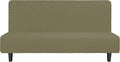 Easy-Going Stretch Futon Slipcover Armless Futon Bed Cover Furniture Protector by Easy-Going