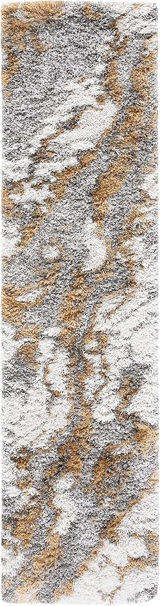 SAFAVIEH Horizon Shag Collection Runner Rug - Image 2