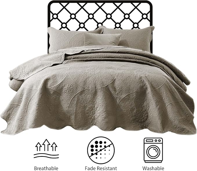 IR Imperial Rooms 10 Pack Twin Quilt Bedding Set - Image 5