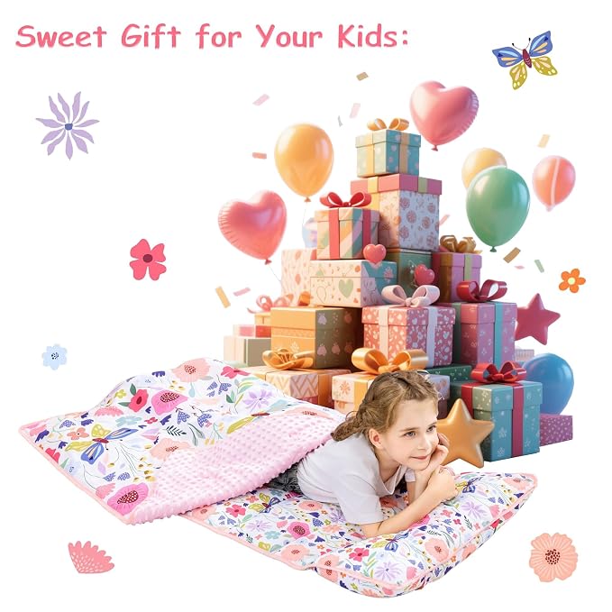 Viviland Toddler Nap Mat, Rolled Sleeping Mats - Image 8