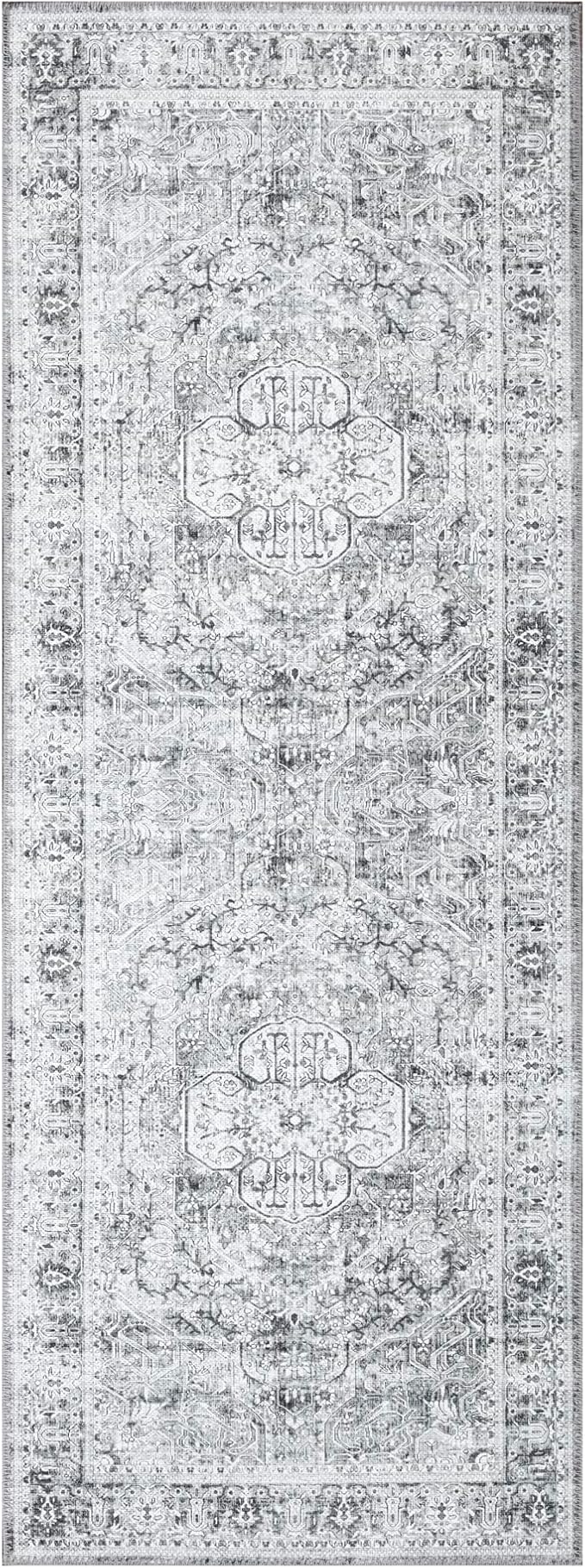Bloom Rugs Washable Non-Slip 7 ft Runner - Image 3