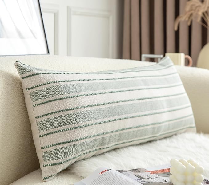 Decorative Boho Lumbar Pillow Covers, Modern Farmhouse Couch Pillowcase - Image 2