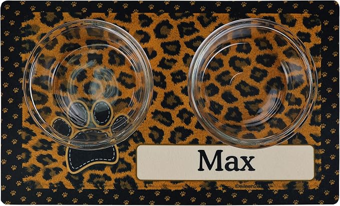 Drymate Personalized Pet Bowl Placemat, Custom Dog & Cat Food Feeding Mat - Image 2