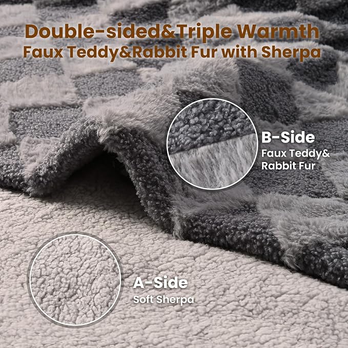 Bearhug Heated Blanket King Size 100" x 90" Dual Controller Electric Blanket - Image 2
