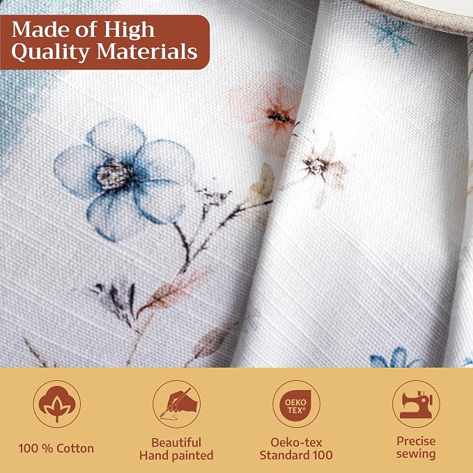 Maison d' Hermine Cloth Napkins Set of 4 100% Cotton - Image 3