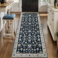 Tangsoo Floral Runner Rug 2x6 Washable Rug by Tangsoo