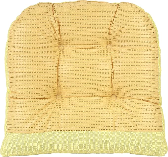 Klear Vu Gripper Overstuffed Universal Non-Slip Dining Chair Cushions - Image 10