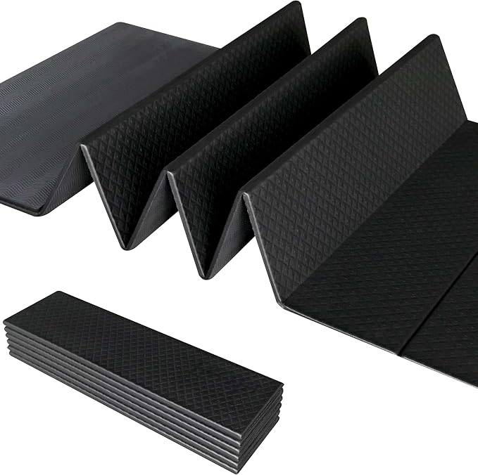 Foldable Yoga Exercise Mat – Lightweight, and Easy to Store by Feetlu