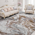 4x6 Washable Area Rugs for Living Room, Stain Resistant Carpet for Dining Room by PADOOR