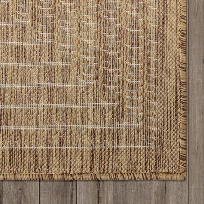 Adiva Rugs Outdoor Indoor Area Rug, Weather Resistant, Stain Resistant Floor Mat - Image 7