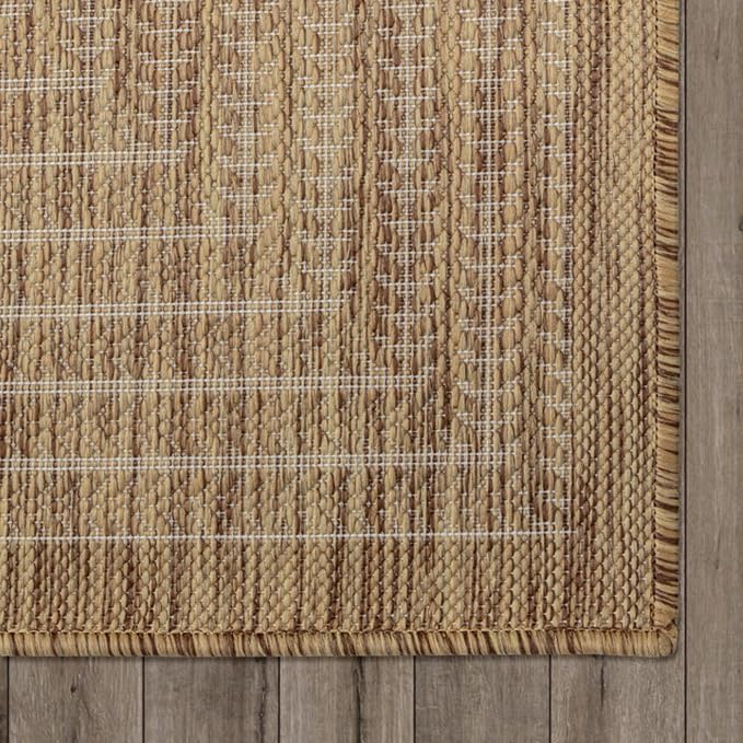 Adiva Rugs Outdoor Indoor Area Rug, Weather Resistant, Stain Resistant Floor Mat - Image 7