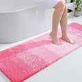 OLANLY Bathroom Runner Rugs 59x20, Extra Soft Absorbent Microfiber Bath Rugs by OLANLY