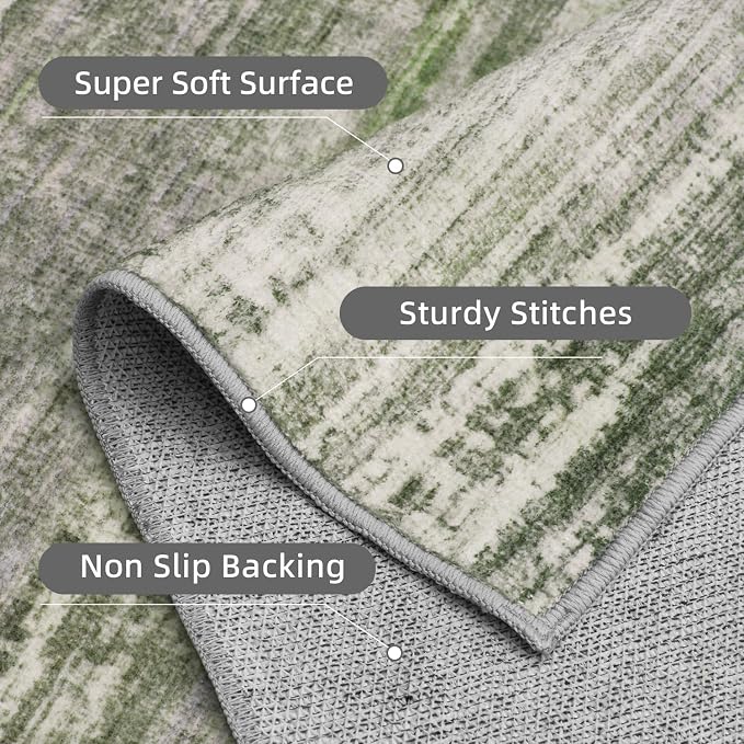 PADOOR Modern Abstract Area Rug - Image 4