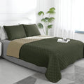 Easy-Going Full/Queen Size Reversible Quilt Set by Easy-Going