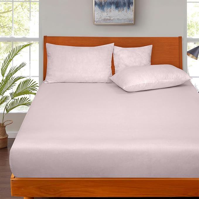 ROYALE LINENS 300 Thread Count 100% Long Staple Combed Cotton Fitted Sheet Twin - Image 6