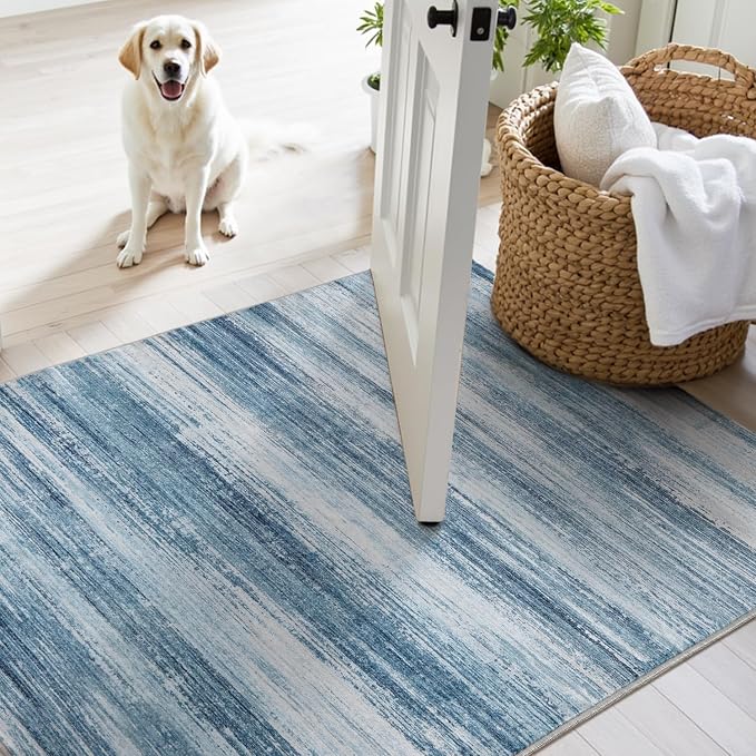 PADOOR Modern Abstract Entryway Rug - Image 5