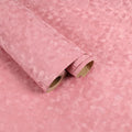 Coral Pink Drawer Liner Self Adhesive Velvet Flocking Liner by FANCYEASY
