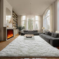 ONASAR Cream White Area Rugs 9x12 Living Room, Ivory Large Fluffy Shag Bedroom by ONASAR