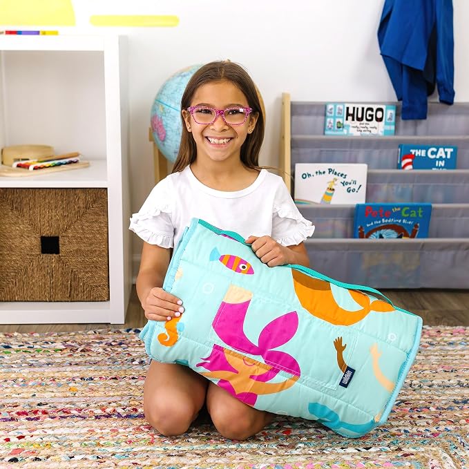 Wildkin Kids Microfiber Nap Mat – Soft Sleep Mat - Image 6