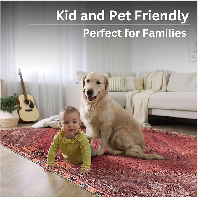 Bloom Rugs Washable Non-Slip 10x14 Rug - Image 9