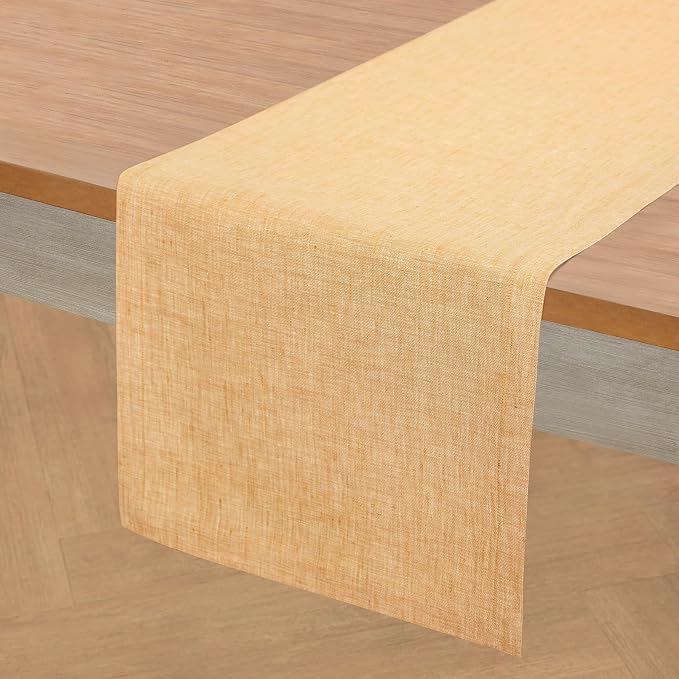 Solino Home Linen Table Runner 72 Inches Long by SolinoHome