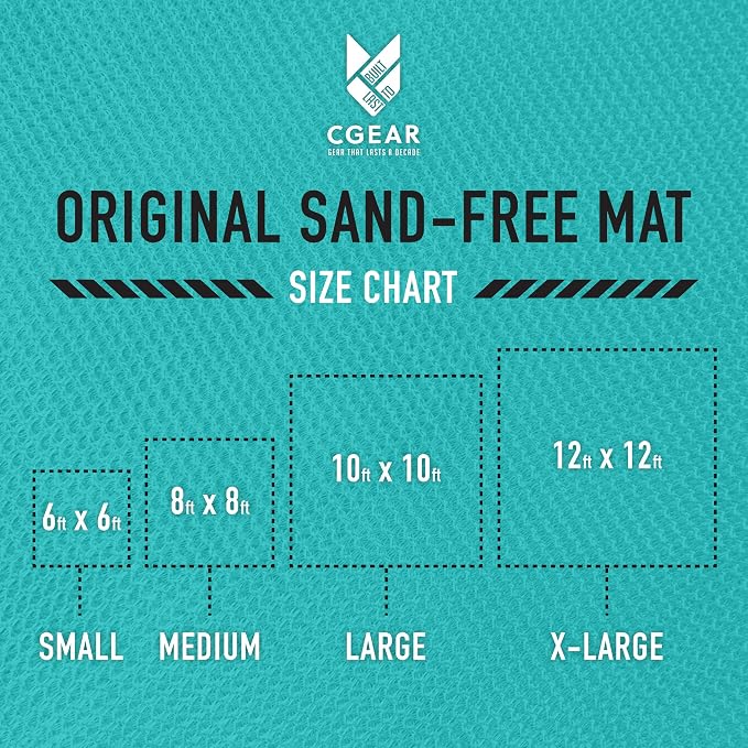 CGEAR Original Sand-Free Outdoor Rug Camping Mat - Image 3