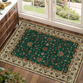 Tangsoo 2x3 Washable Rugs for Entryway, Small Area Vintage Floral Rug Non-Slip by Tangsoo