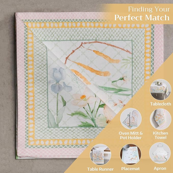 Maison d' Hermine Cloth Napkins Set of 4 100% Cotton Everyday Reusable Square - Image 6