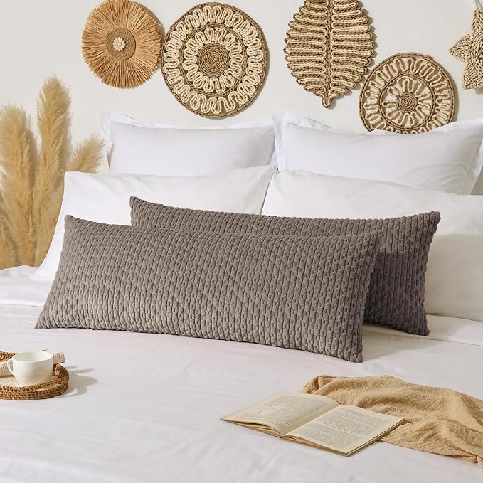 Kevin Textile 14x36 Inch Long Lumbar 1 Pack Boho Decorative Throw Pillow Cover - Image 2