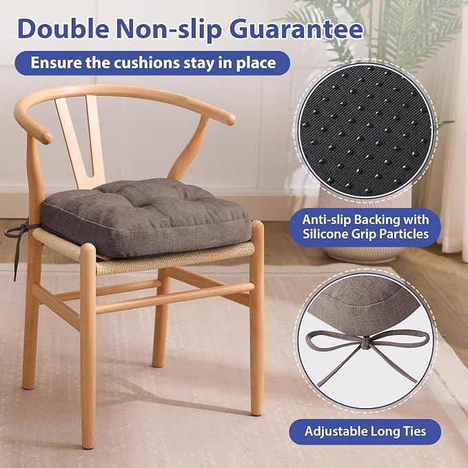 Chair Cushions for Dining Chairs, Dining Chair Cushions, Tufted Indoor Chair - Image 4