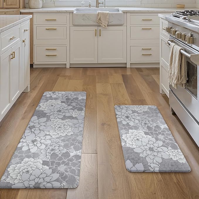 GENIMO Kitchen Mats for Floor, Kitchen Rugs Non Slip Washable Sets of 2 - Image 6