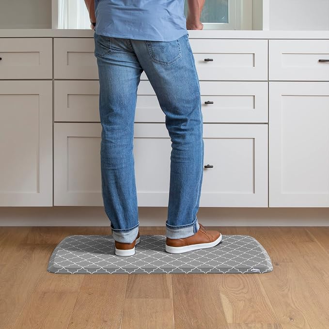 GelPro Elite Premier Anti-Fatigue Kitchen Comfort Floor Mat, Trellis Classic - Image 5