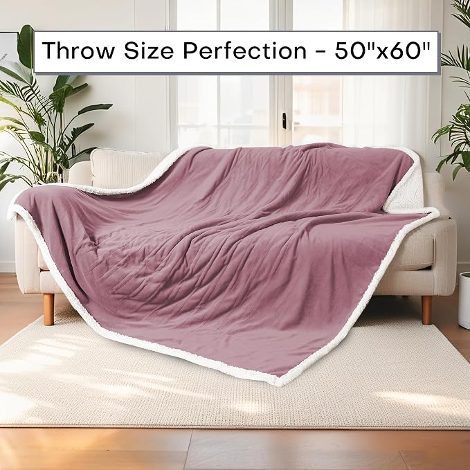 Electric Heated Blanket Throw Size 50"x60" - Image 4