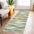 Modern Abstract Runner Rug 2x6 by lansny