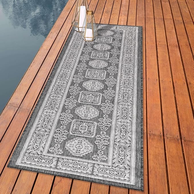 Keen Home Design Terrace Outdoor Runner Rug by KeenHomeDesign