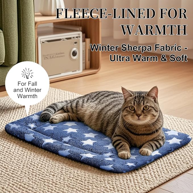 Dog Bed Mat, Reversible Crate Pad & Cute Dog Bed - Image 5
