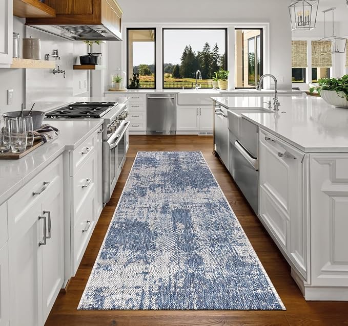 Keen Home Design Terrace Outdoor Runner Rug - Image 4