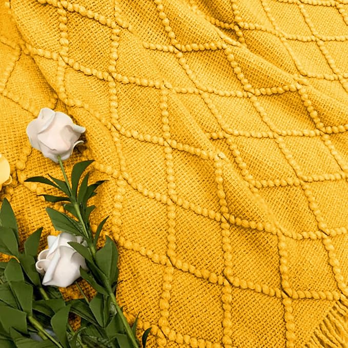 inhand Knitted Fall Throw Blanket - Image 7