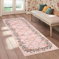 GarveeHome 2x6 Washable Floral Runner Rugs by GarveeHome