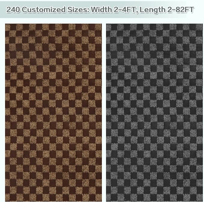 Custom Size Runner Rug 3 ft x 57 ft, 2-82ft Carpet Runners Hallway Entryway - Image 8