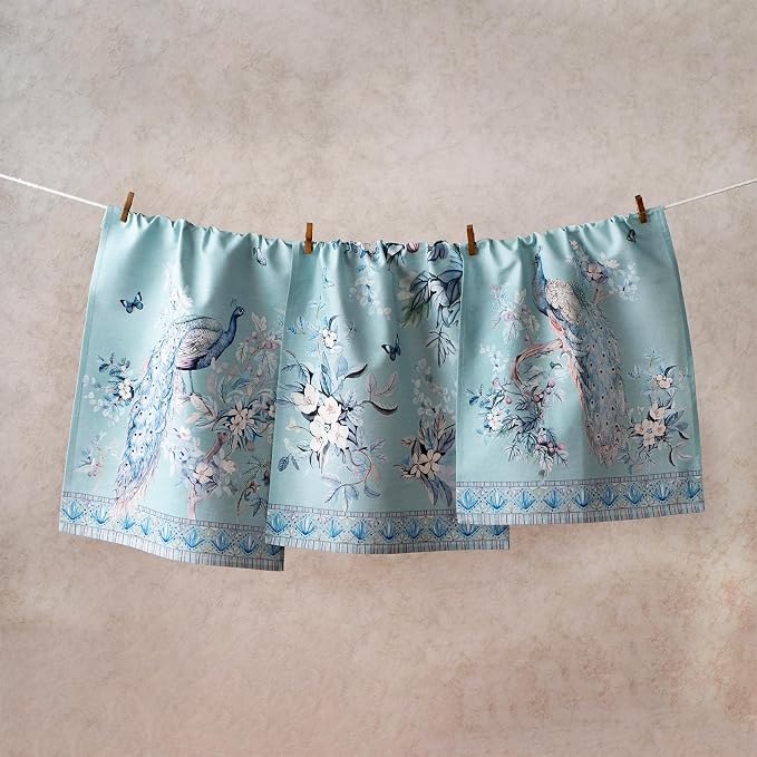 Maison d' Hermine Kitchen Towel 100% Combed Cotton Premium Set of 3 - Image 4