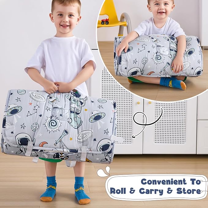 DJY Toddler Nap Mat, Kid Slumber Bag - Image 3