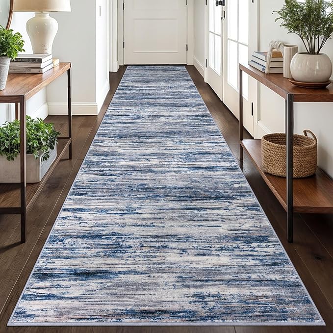 2.6x18 Modern Abstract Runner Rug by SiiloomRug