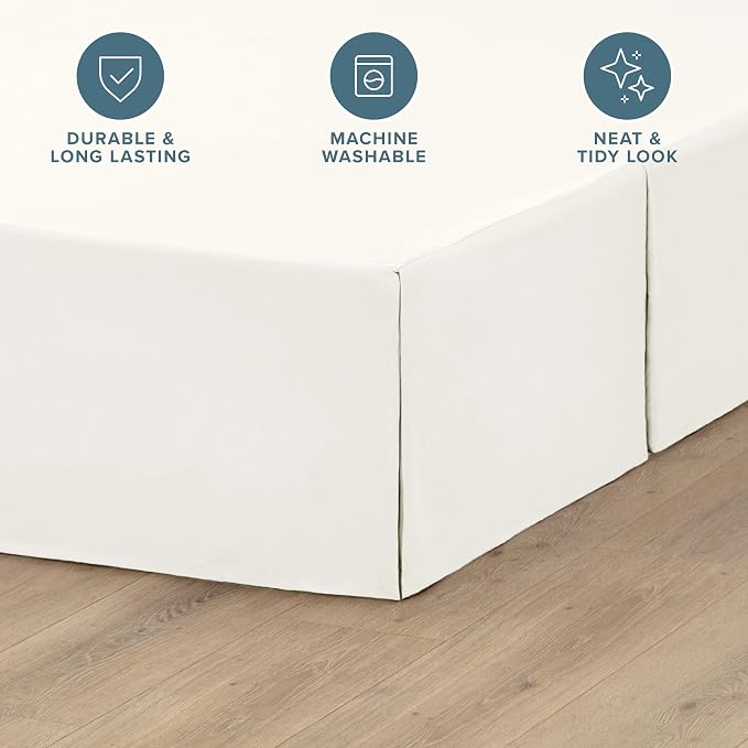 Bare Home California King Bed Skirt - Image 2
