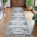 Modern Abstract Hallway Runner Rug by lansny
