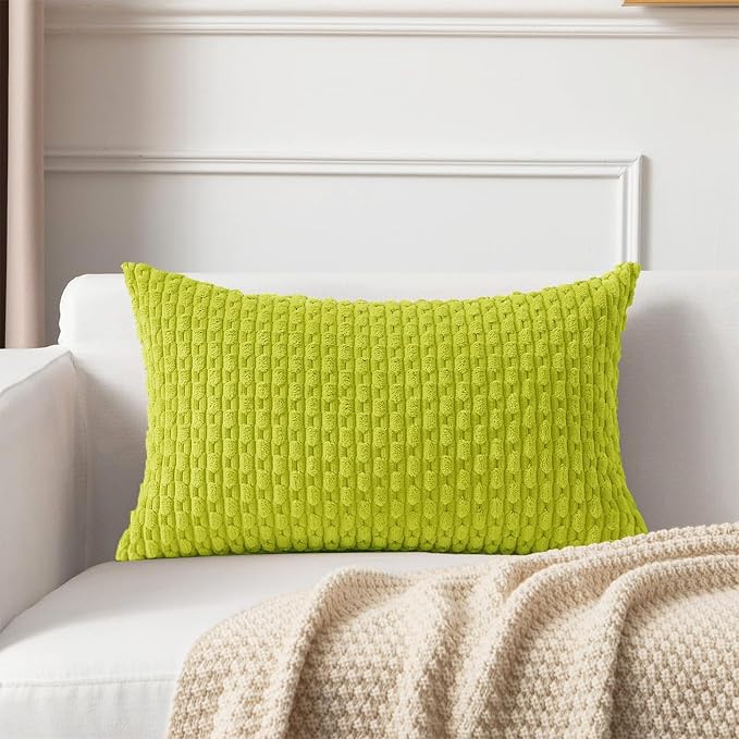 Kevin Textile 12x24 Inch Pillow Cover 1 Pack Boho Christmas Decorative Soft by KevinTextile