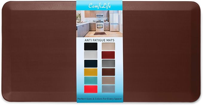 ComfiLife Anti Fatigue Floor Mat – 3/4 Inch Thick Kitchen Mats by ComfiLife