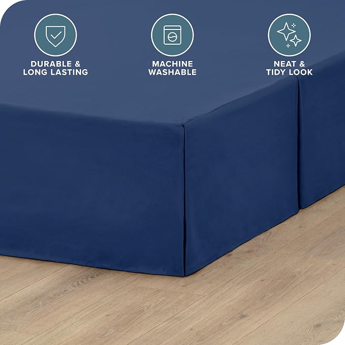 Bare Home Queen Bed Skirt - Image 2