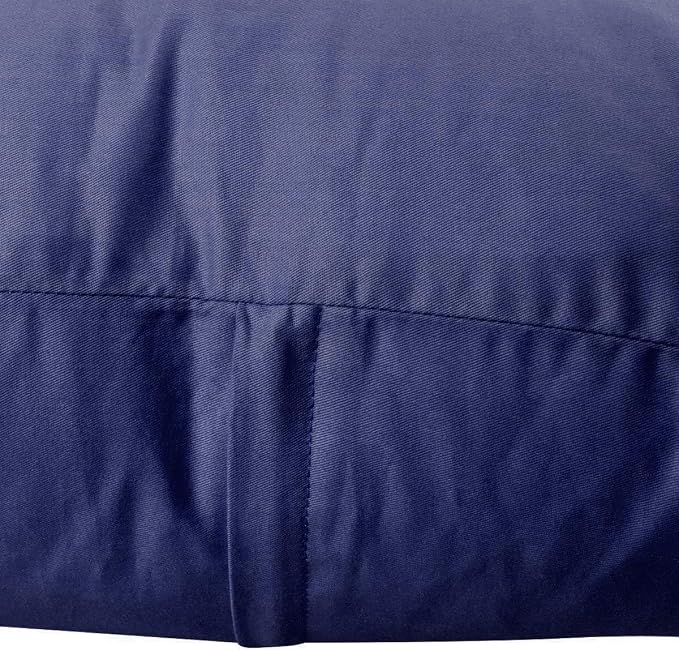 Thmyo 4-Pack 100% Cotton Comfortable Solid Decorative Throw Pillow Case Square - Image 8